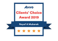 Orlando Immigration Lawyer Nayef Mubarak AVVO's Client Choice 2019