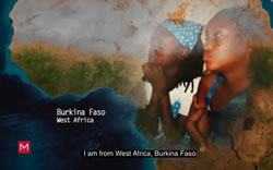 Girls from Burkina Faso helped by Immigration attorney Nayef Mubarak with their immigration status - Video