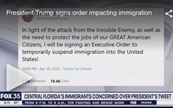Trump's Tweet To Suspend Immigration Creates Concern For Florida's Immigrant Population - Video