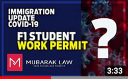 Work Permit possible for F1 Students during Corona Virus (COVID-19) Pandemic - Video
