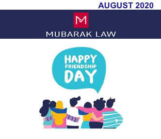 August Newsletter from Mubarak Law