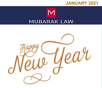 January 2021 Newsletter from Mubarak Law